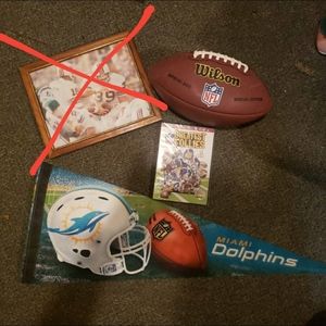 Miami dolphins memorabilia